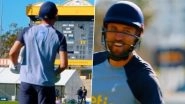 &lsquo;Smashing It in Australia&rsquo; Video of Tottenham Hotspur Striker Harry Kane Showcasing His Cricket Skills Goes Viral