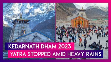 Kedarnath Dham 2023: Yatra Stopped Amid Heavy Rainfall In Uttarakhand’s Sonprayag And Gaurikund