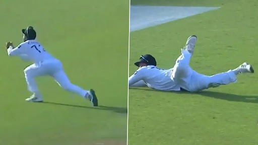 Kusal Mendis Grabs a Stunning Catch Running Backwards to Dismiss Batter Shan Masood During PAK vs SL 2nd Test (Watch Video)