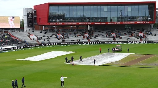 Wet Outfield Delays Match Proceedings on Day 5 of England vs Australia 4th Ashes 2023 Test in Manchester