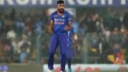 IND vs WI 2023: Mohammed Siraj Rested for ODI Series Against West Indies, Returns Home