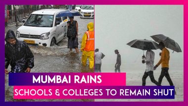 Mumbai Rains: Schools & Colleges To Remain Shut On July 27 As IMD Issues Red Alert For The City Predicting Heavy Rainfall