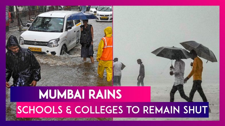 Mumbai Rains: Schools & Colleges To Remain Shut On July 27 As IMD ...