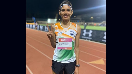 Parul Chaudhary Wins Gold Medal in Women's 3000m Steeplechase Event at Asian Athletics Championships 2023 (Watch Video)