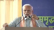 PM Modi in Rajasthan: Prime Minister Narendra Modi Dedicates Various Development Projects, Releases PM-Kisan Instalment in Sikar (Watch Video)