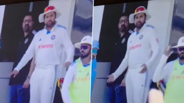 Rohit Sharma Makes Angry Gestures at Ishan Kishan, Calls for Early Declaration (Watch Video)