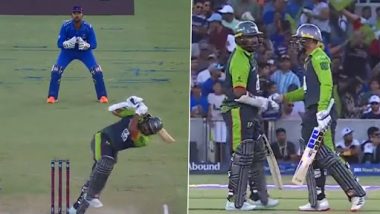 Creative! Seattle Orcas Batsman Shehan Jayasuriya Pulls Off a Unique Shot During MLC 2023 Final Versus MI New York