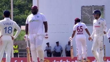 Shubman Gill Spotted Dancing on Field During Day 1 of India vs West Indies 1st Test 2023, Video Goes Viral