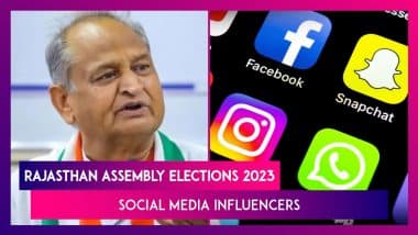 Rajasthan Assembly Elections 2023: CM Ashok Gehlot Led Government To Give Ads To Social Media Influencers With Over 10,000 Followers