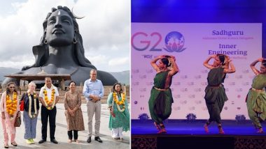 Science 20 Summit in Coimbatore: 100 Delegates From 20 Countries Visit G20 Meeting at Isha Yoga Centre, Indian Culture and Yogic Traditions Displayed at Event (See Pics)