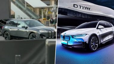 BMW Colour Changing Car Video: BMW iX Flow Capable of Changing Colours Depending on Driver's Mood, Clips Go Viral