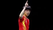 China Announce Table Tennis Squad for Hangzhou Asian Games 2023; Fan Zhendong, Ma Long Among Significant Names Selected