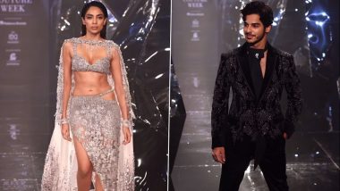 Ishaan Khatter And Sobhita Dhulipala Sizzle On The Runway At ICW 2023 (Watch Video)