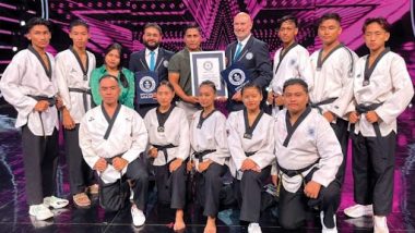 Nagaland’s Taekwondo Team Etches Name in Guinness World Records, Breaks 11-Year-Old Record Set by Chinese Team