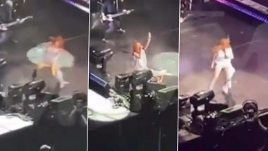 Shania Twain Falls On Stage During Concert In Chicago, Recovers Like A Pro (Watch Video)