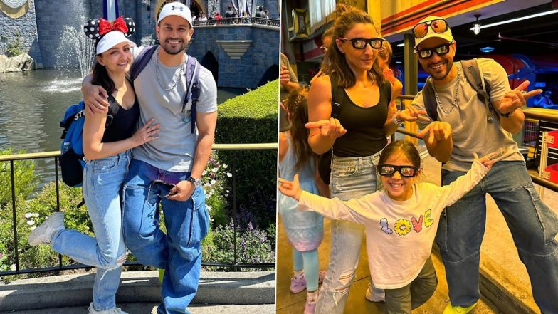 Soha Ali Khan, Kunal Kemmu and Inaya Enjoy Summer Vacation in Disneyland: 'Never Too Old For Good Fairytale' (View Pics)