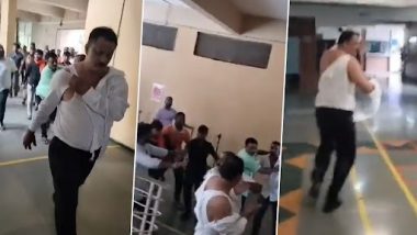 Pune: School Principal Alexander Reid Assaulted After Parents Accuse School of Putting CCTV Camera in Washroom of Girl Students in Talegaon Dabhade (Watch Video)