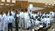 Tripura Assembly Ruckus Video: Five MLAs Suspended From Assembly for &lsquo;Disrupting&rsquo; Budget Proceedings, Opposition Stages Walkout