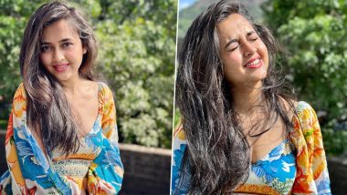 Tejasswi Prakash's Sunkissed Snapshot in Printed Floral Dress Spells Perfect Summer Vibe (View Pics)