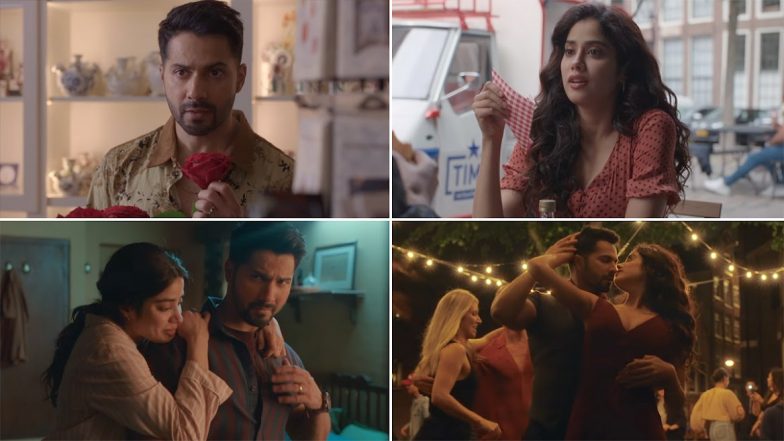 Bawaal Song 'Tumhe Kitna Pyaar Karte': Varun Dhawan and Janhvi Kapoor's Chemistry Shines In This Melodious Track By Arijit Singh (Watch Video)