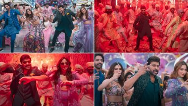 Bholaa Shankar Song 'Jam Jam Jajjanaka': Chiranjeevi, Tamannaah Bhatia and Keerthy Suresh's Energetic Dance Number Is Bound to Get You Grooving! (Watch Lyrical Video)