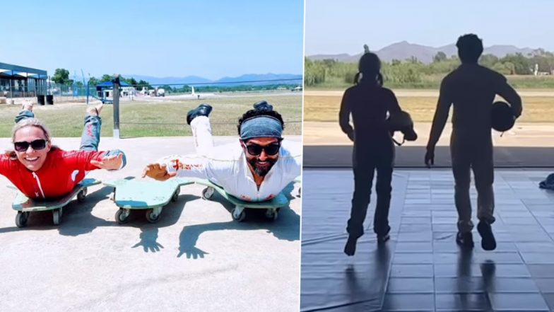 Farhan Akhtar's Skydiving Adventure in Spain Triggers ZNMD Nostalgia; Fondly Recalls Hrithik Roshan and Abhay Deol, Asks 'Where Are My Bwoys?' (Watch Video)