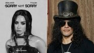 Demi Lovato Teams Up With Guns N Roses Slash For Rock 'N' Roll Version Of 'Sorry Not Sorry'