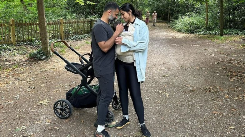 Rhea Kapoor Shares Adorable Snapshots of Sonam Kapoor and Anand Ahuja with Son Vaayu (View Pics)