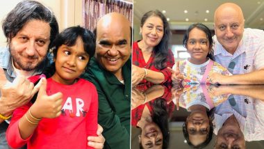 Anupam Kher's Heartwarming Birthday Message for Satish Kaushik's Daughter Vanshika Melts Hearts (View Pic)