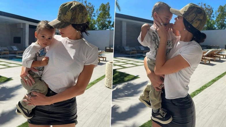Kylie Jenner Shares Adorable Pics With Son Aire