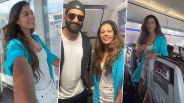 Vicky Kaushal Poses With A Fan In Flight, Reveals Actor Called Her Himself For Pics: 'OMG, He's So Sweet!' (Watch Video)