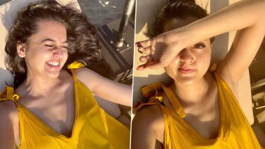 Tejasswi Prakash Radiates Pure Joy in Vibrant Yellow Dress (View Pics)