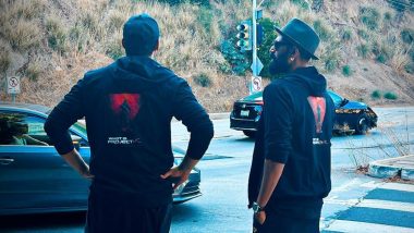 Project K: Prabhas and Rana Daggubati Arrive in US for First Glimpse Launch at San Diego Comic-Con (View Pic)