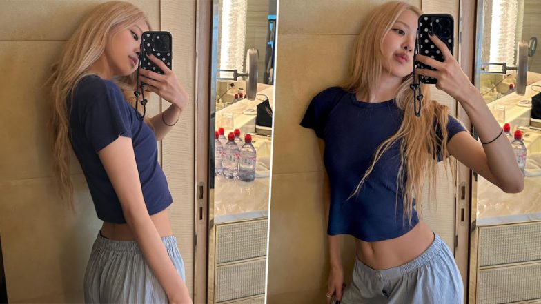 BLACKPINK's Rose Nails the Pajama Look as She Exudes Cool and Comfy Vibes in Mirror Selfie (View Pics)