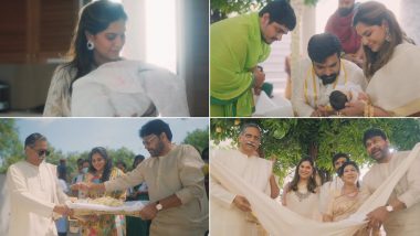 Ram Charan's Heartwarming Birthday Wish for Wife Upasana and One Month Old Baby Kaara Will Melt Your Hearts (Watch Video)
