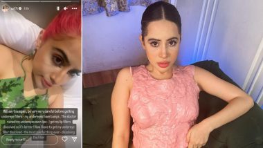 Uorfi Javed Warns Against Undereye Fillers, Decides to Get Them 'Dissolved': Opens Up About the Painful Process (View Pic)