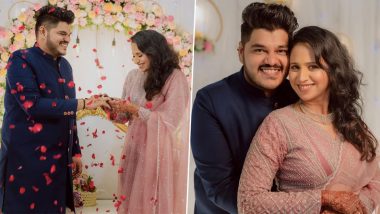 Indian Idol 12 Fame Ashish Kulkarni Gets Engaged To Marathi Actress Swanandi Tikekar (Watch Video)