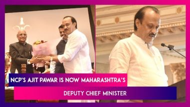 Ajit Pawar Takes Oath As Maharashtra’s Deputy Chief Minister; Says ‘If We Can Go With Shiv Sena, Can't We Join BJP?’