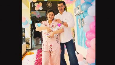 Pankhuri Awasthy Shares First Picture of Her Twins With Husband Gautam Rode (View)