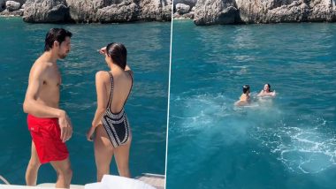 Kiara Advani Shares A Glimpse Of Her Birthday Bliss As She Enjoys Ocean Dip with Hubby Sidharth Malhotra (Watch Video)