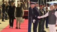 PM Narendra Modi Emplanes for United Arab Emirates After Concluding Two-day France Visit (Watch Video)
