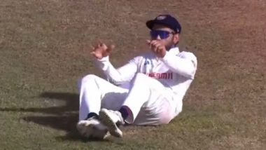 Virat Kohli’s On-field Antics During India vs West Indies 1st Test 2023 Go Viral (Watch Videos)