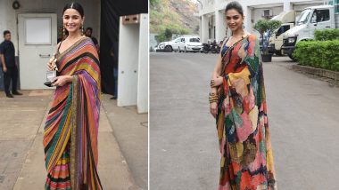 Fashion Faceoff: Alia Bhatt or Deepika Padukone, Whose Colourful Sabyasachi Saree Did You Like?
