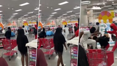 California Brawl Video: Man Thrashed by Group After Ugly Fight Breaks Out at San Bernardino Target Store