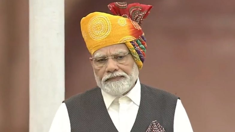 PM Modi Independence Day 2023 Speech: Prime Minister Narendra Modi Attacks Opposition Over Dynasty Politics, Says ‘Parivarvaad and Appeasement Has Destroyed Our Country' (Watch Video)