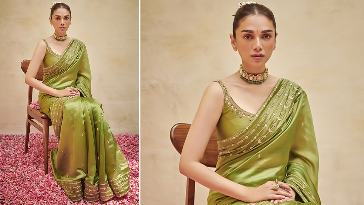 Green Sarees For Hariyali Teej 2023: Deepika Padukone, Anushka Sharma ...