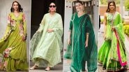 Hariyali Teej 2023 Outfit Inspiration: Kareena Kapoor Khan, Samantha Ruth Prabhu's Green Outfits To Wear On this Occasion