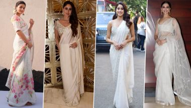 Onam 2023: Deepika Padukone, Alia Bhatt's White Sarees to Wear On This Special Day!