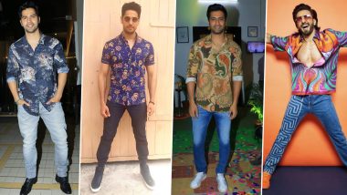 From Ranveer Singh to Vicky Kaushal, 7 Times Bollywood Actors Nailed Printed Shirts!