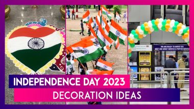 Independence Day 2023 Decoration Ideas: Entrance Rangoli, Tricolour Lighting & Other Ways To Decorate Your Home